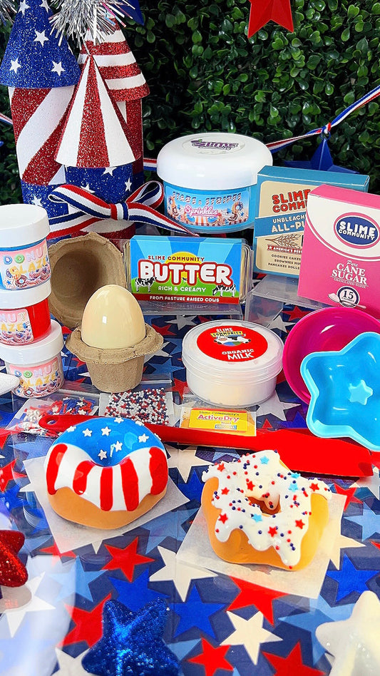 Slime Baking Kit-Stars, Stripes and Sprinkles