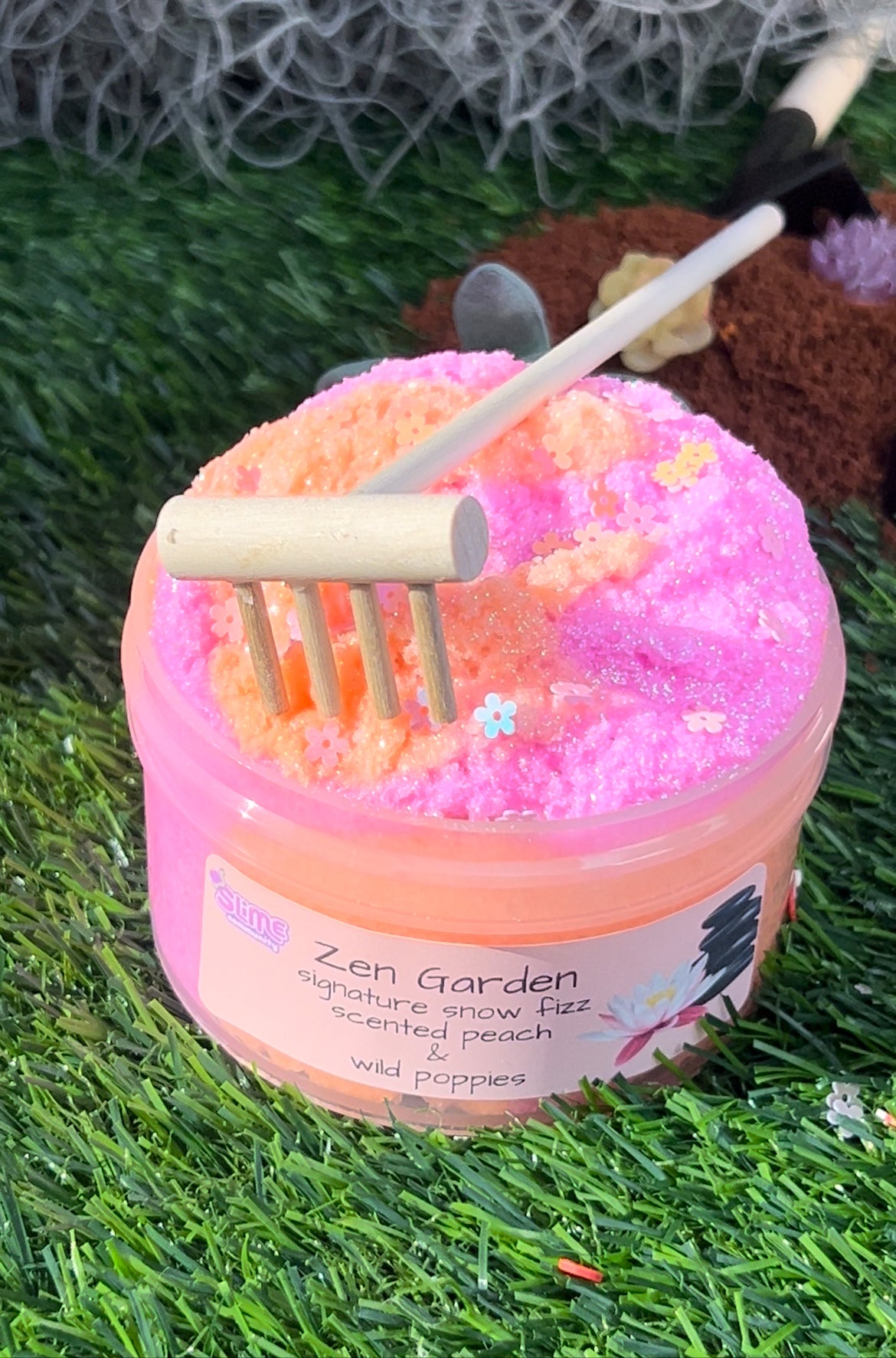 The Garden Collection a trio of 6 oz. Snow fizz slimes