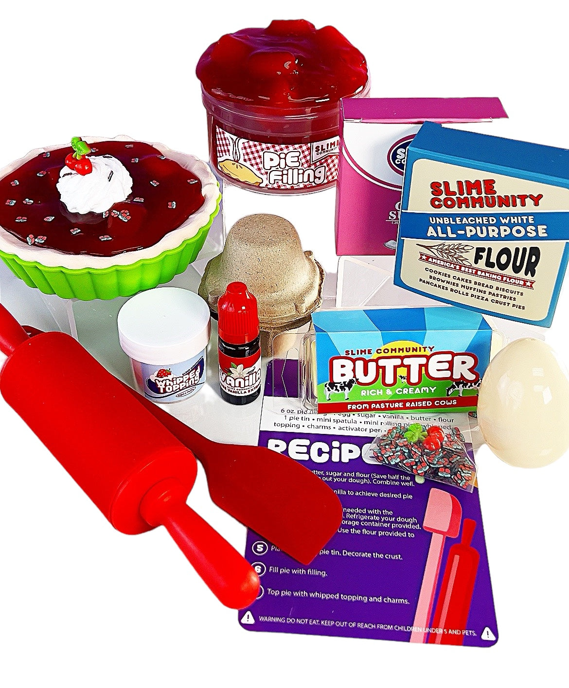 Slime Baking Kit-Cherry Pie