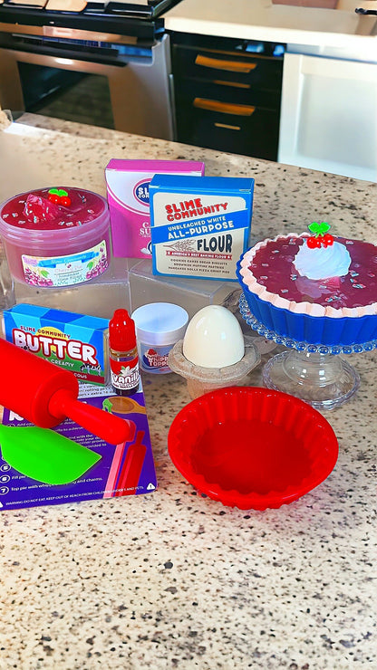 Slime Baking Kit-Cherry Pie