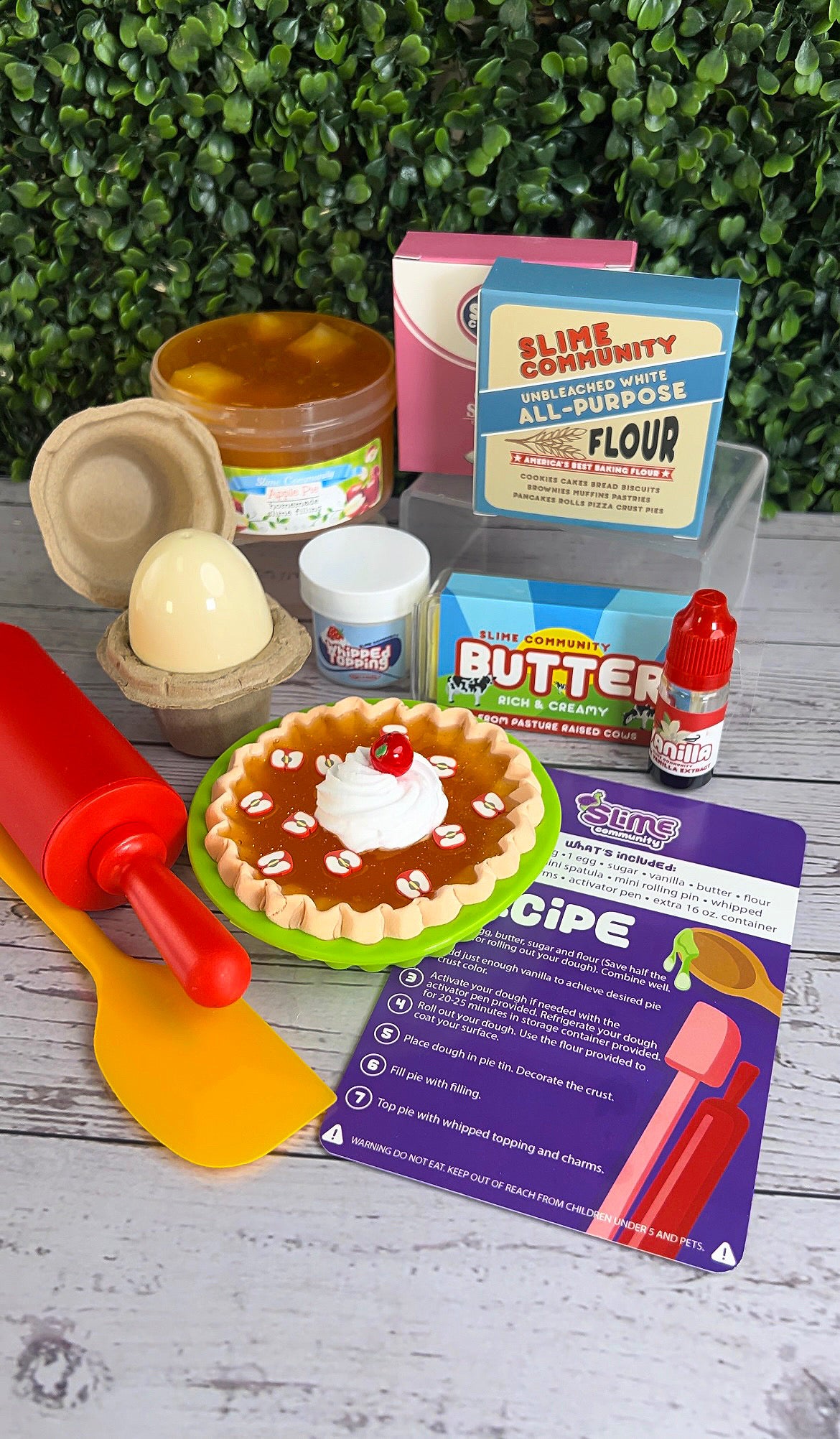 Slime Baking Kit-Apple Pie Kit