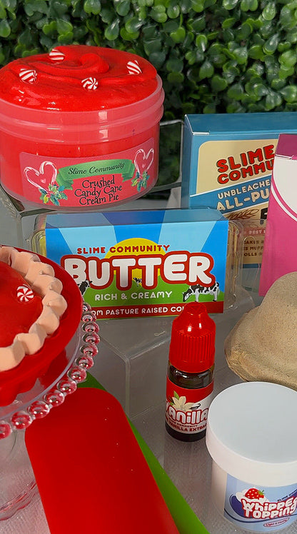 Slime Baking Kit-Crushed Candy Cane Cream Pie