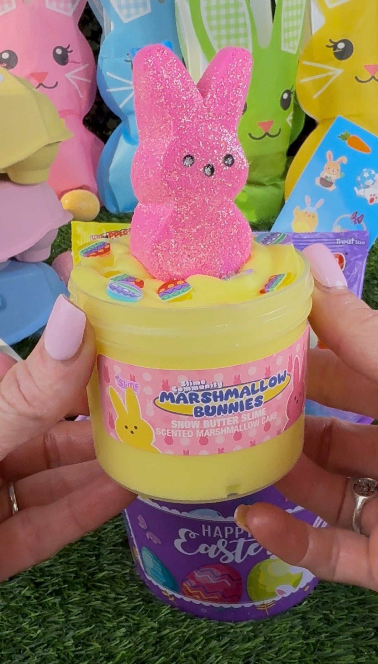 Slime-Tastic Easter Buckets