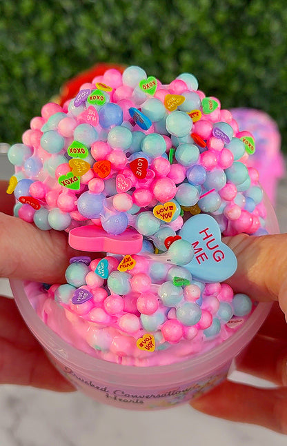 Crushed Conversation Hearts