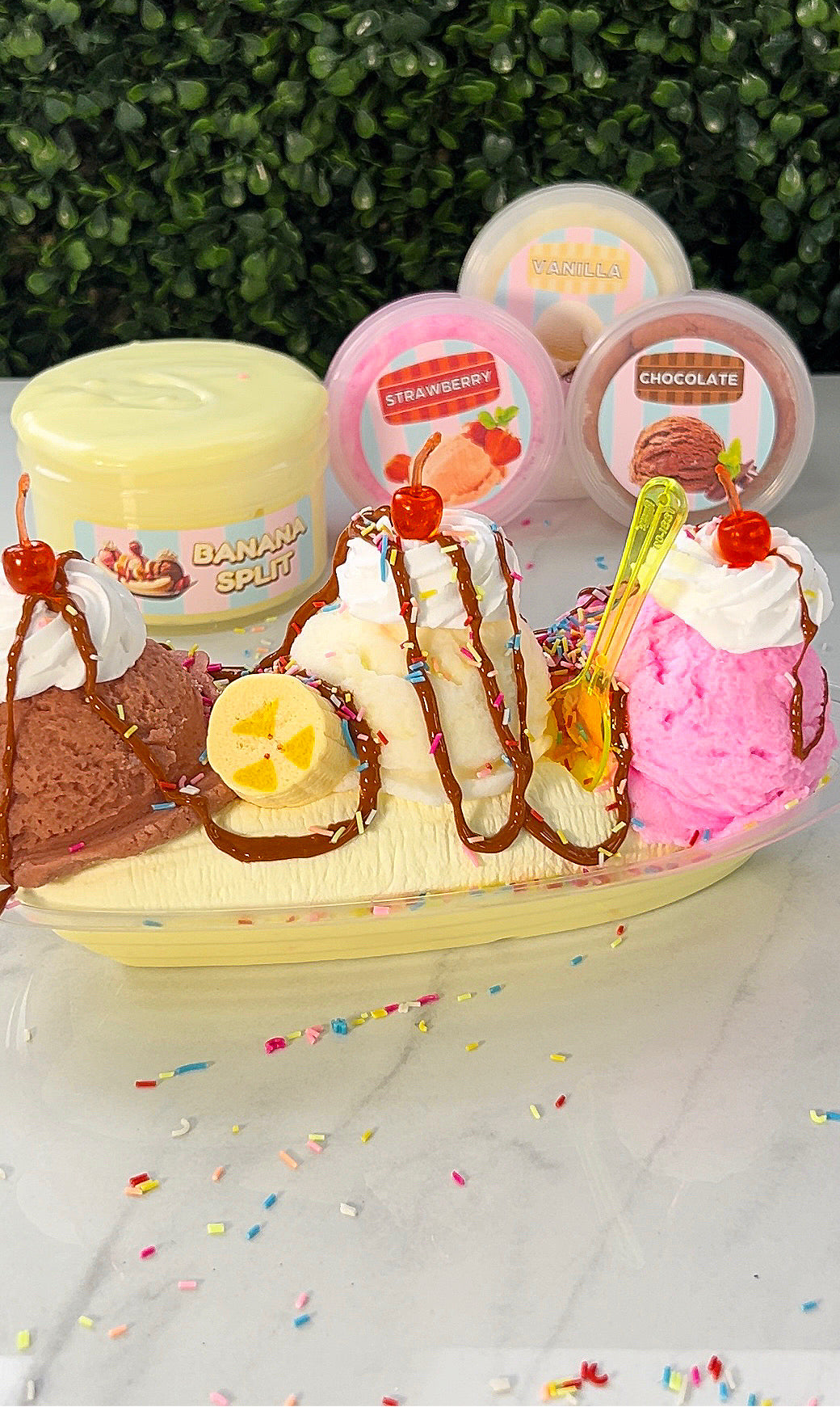 Slime Baking Kit-Banana Split Kit