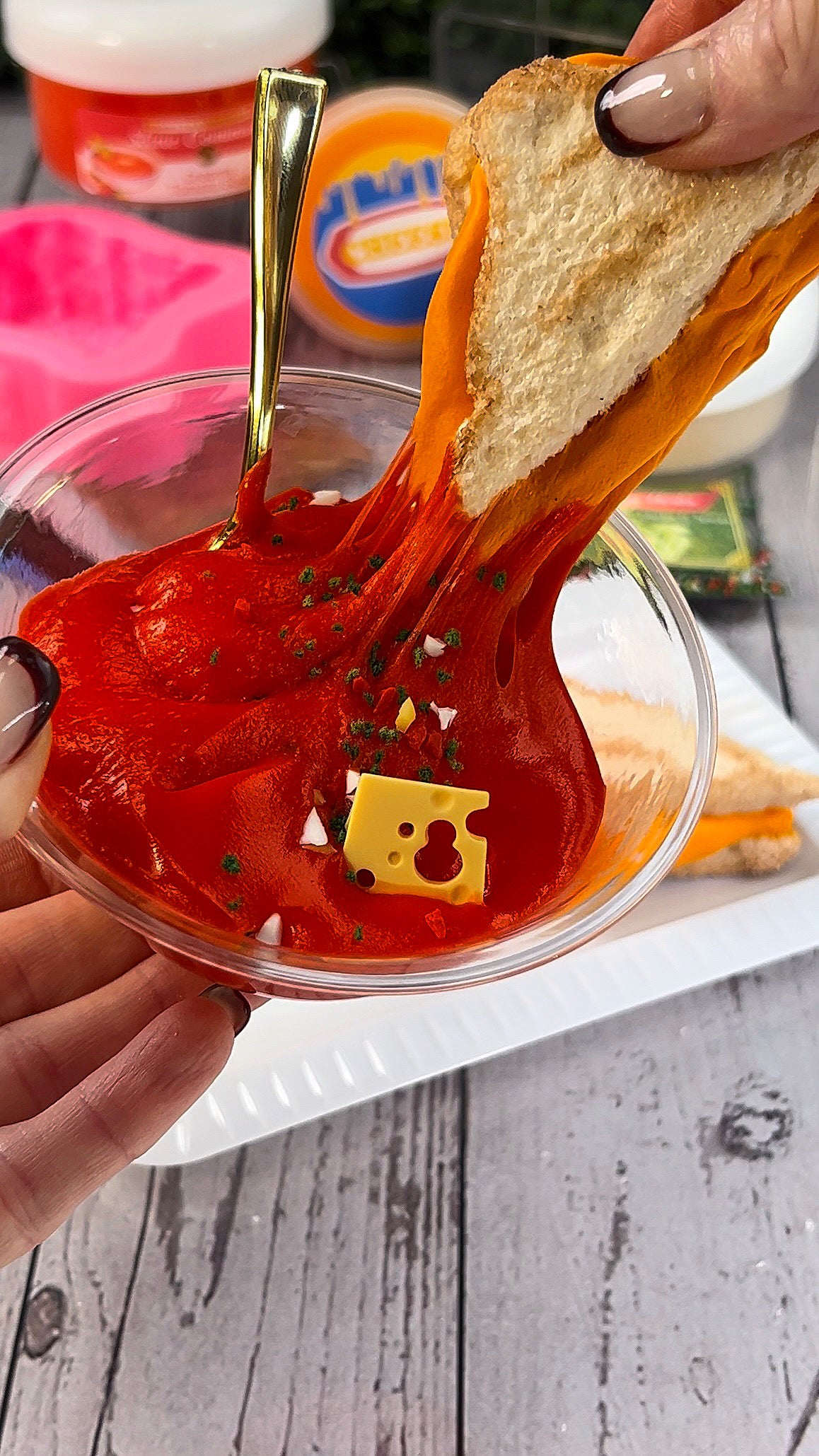 Slime Baking Kit-Grilled Cheese & Tomato Soup