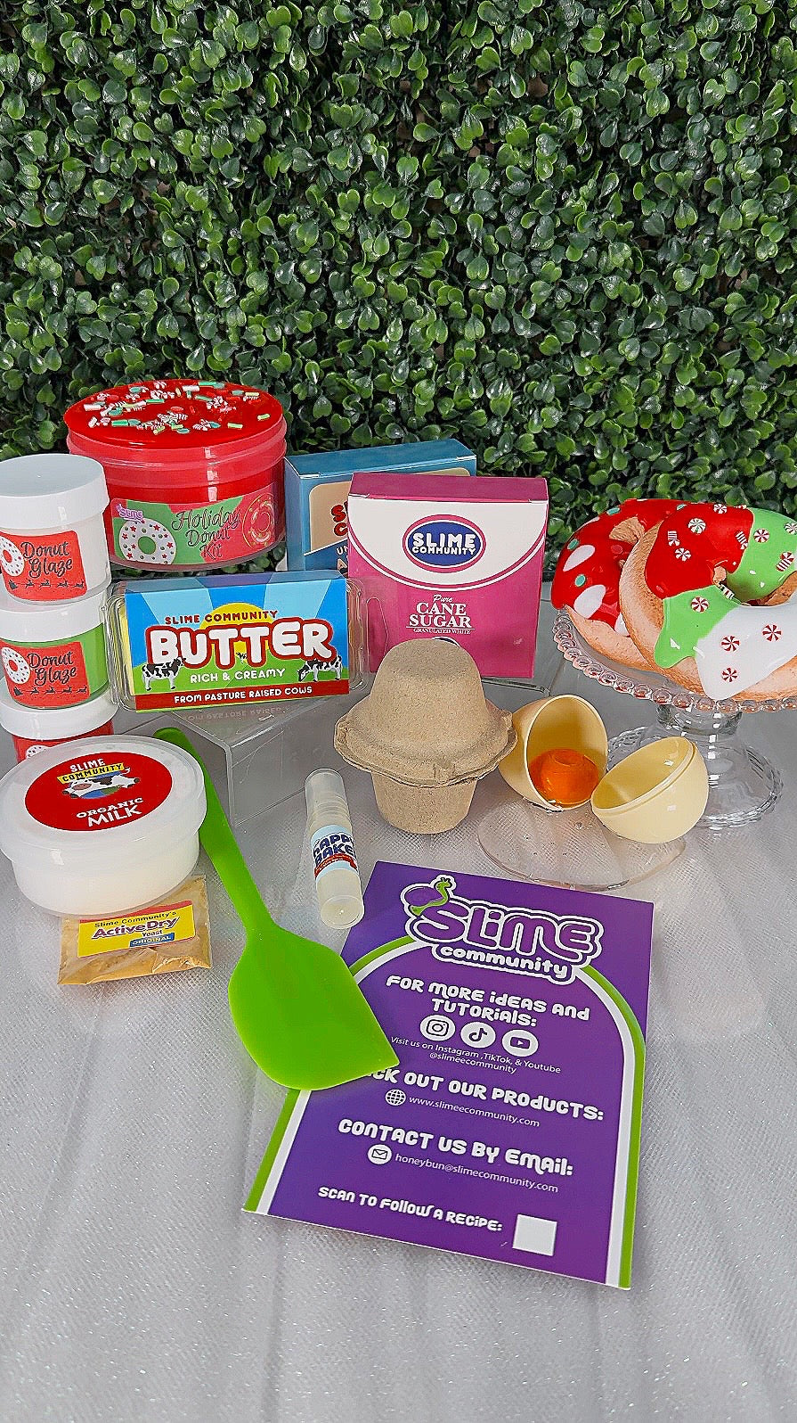 Slime Baking Kit-Holiday Donuts