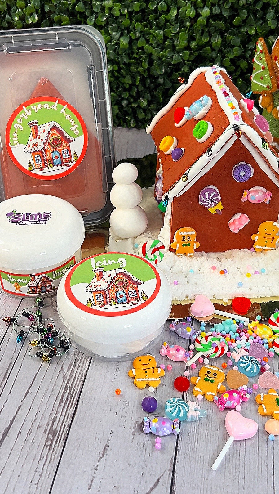 Slime Baking Kit-Gingerbread House Kit