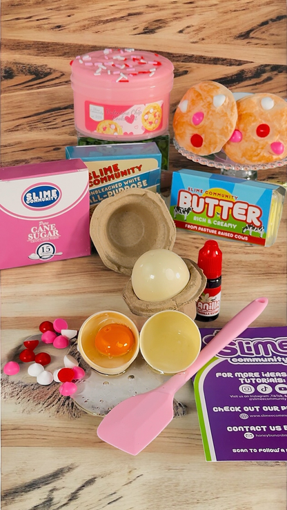 Slime Baking Kit-Valentine's Chip Cookie Kit