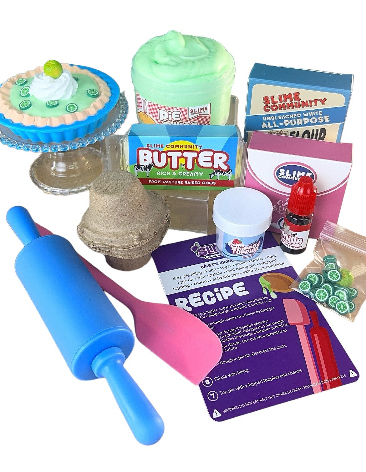 Slime Baking Kit-Key Lime Pie Kit