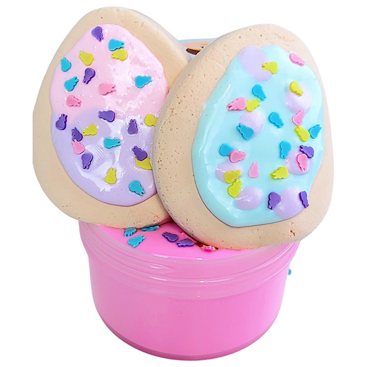 Slime Baking Kit-Egg Sugar Cookie Decorating Kit (egg shaped cookies)